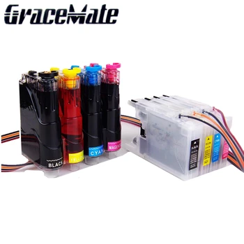 

CISS For Brother MFC-J220 J265 J410 J615W J415W CISS For Brother LC 39/975/985 ink cartridge Full ink with chip