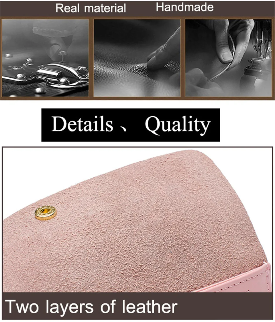 Women Wallet Genuine Leather Purse Ladies Slim Small Mini Money Bag Women Portomonee Luxury Design Long Clutch Wallet For Female (3)