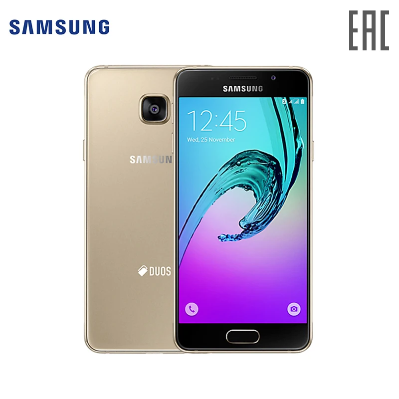 Смартфон Samsung Galaxy A3 2016 (SM-A310) Официальная российская гарантия | Мобильные телефоны