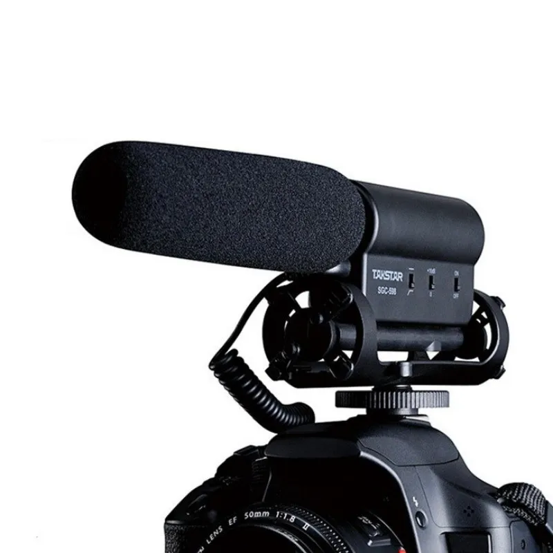 

Photography Interview Microphone for Youtube Vlogging Video Shotgun MIC for Nikon Canon DSLR microphone