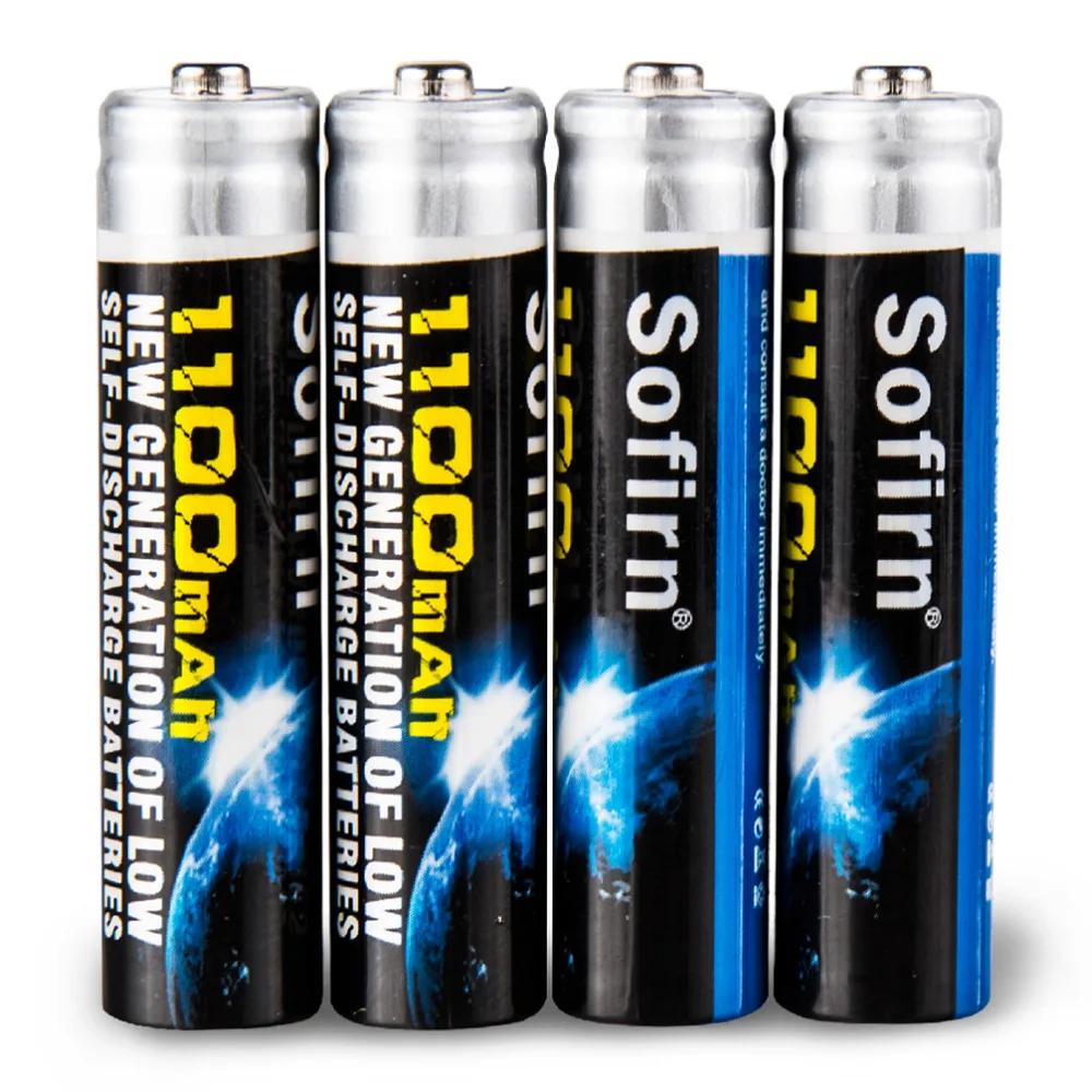 Sofirn AAA battery 1.2V 1100mAh NI MH AAA Rechargeable battery and