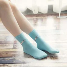 Женские зимние осенние носки, новинка, гимнастические носки с принтом, Мультяшные длинные забавные носки, одноцветные хлопковые носки в стиле хип-хоп, крутые носки Meia