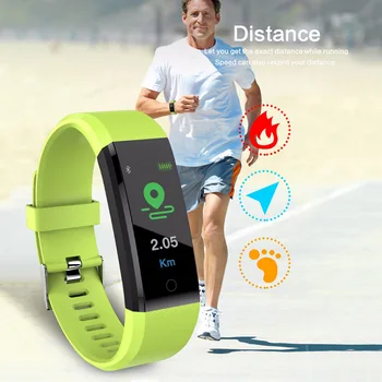 

Smart Bracelet Sedentary Reminder Fitness Sleeping Monitoring Bluetooth Watch DJA99