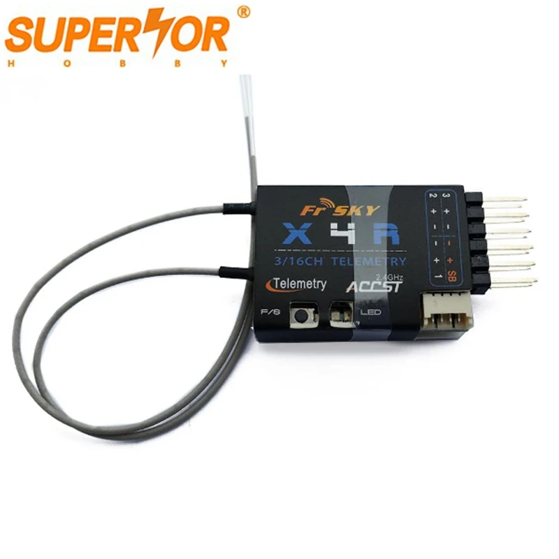 

FrSky X4RSB 3/16 Channel Telemetry Receiver For RC Multicopter