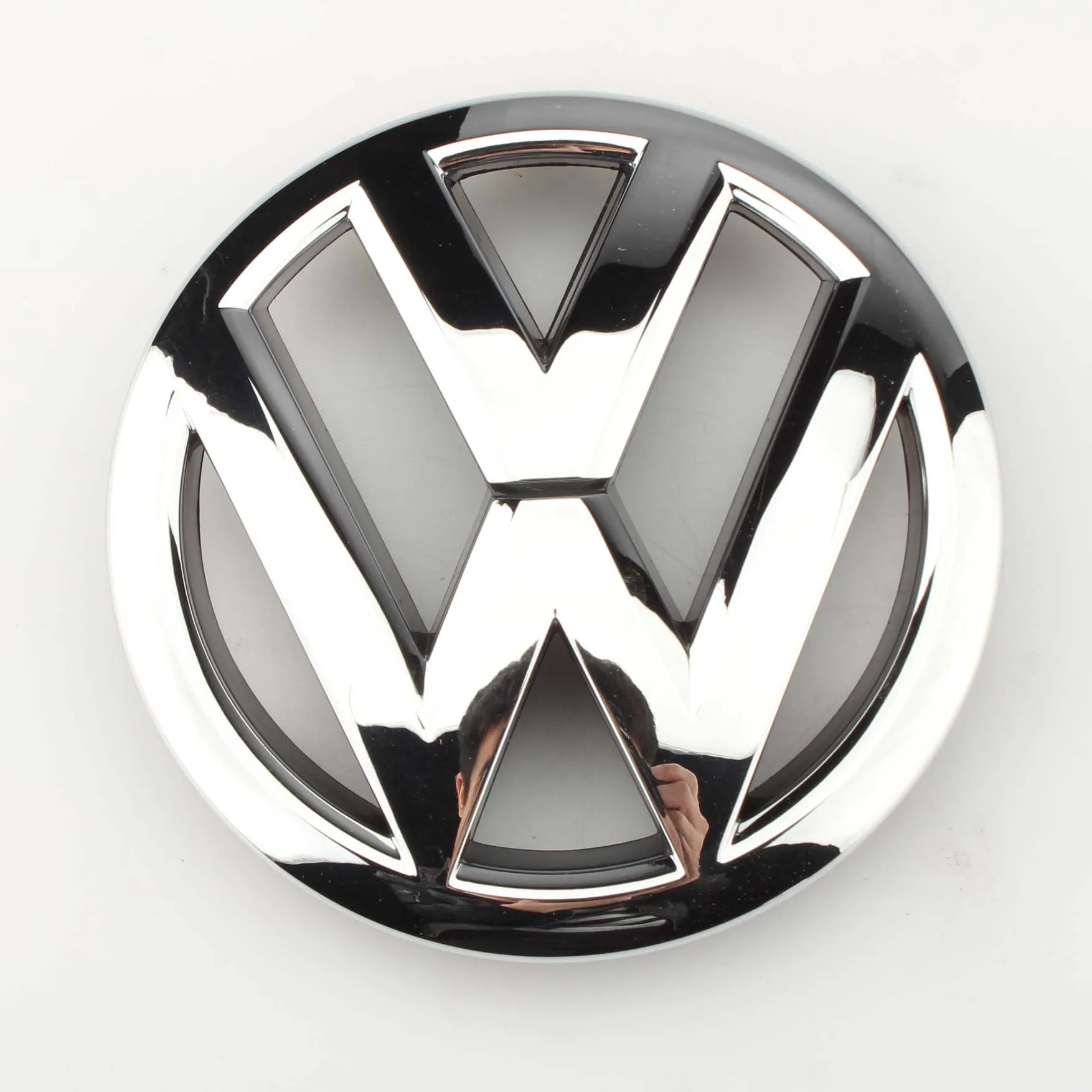 1x OEM Front Grille Grill Emblem Chrome Silver VW Logo Badge for VW