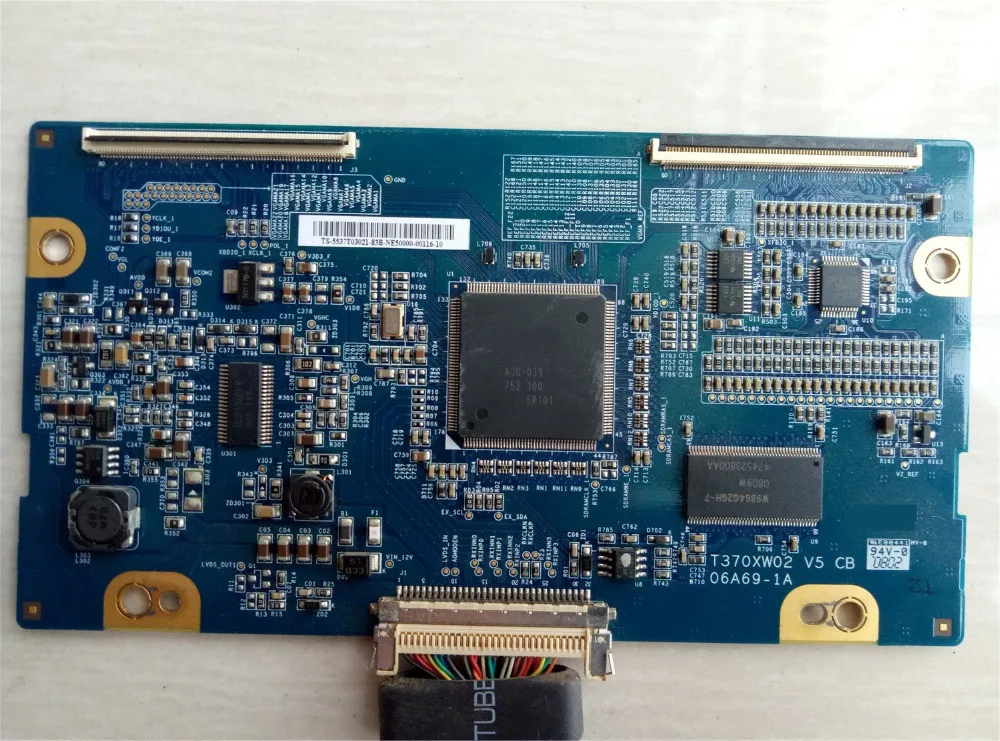 Оригинальная логическая плата T370XW02 V5 07A18-1A 06A69-1A аксессуары для динамиков |
