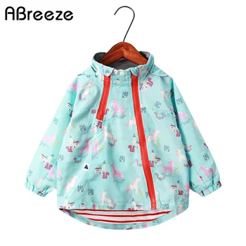 

2019 New spring autumn children jackets fashion windproof outerwear coats for boys & girls 2-10Y cartoon horse clothing boys