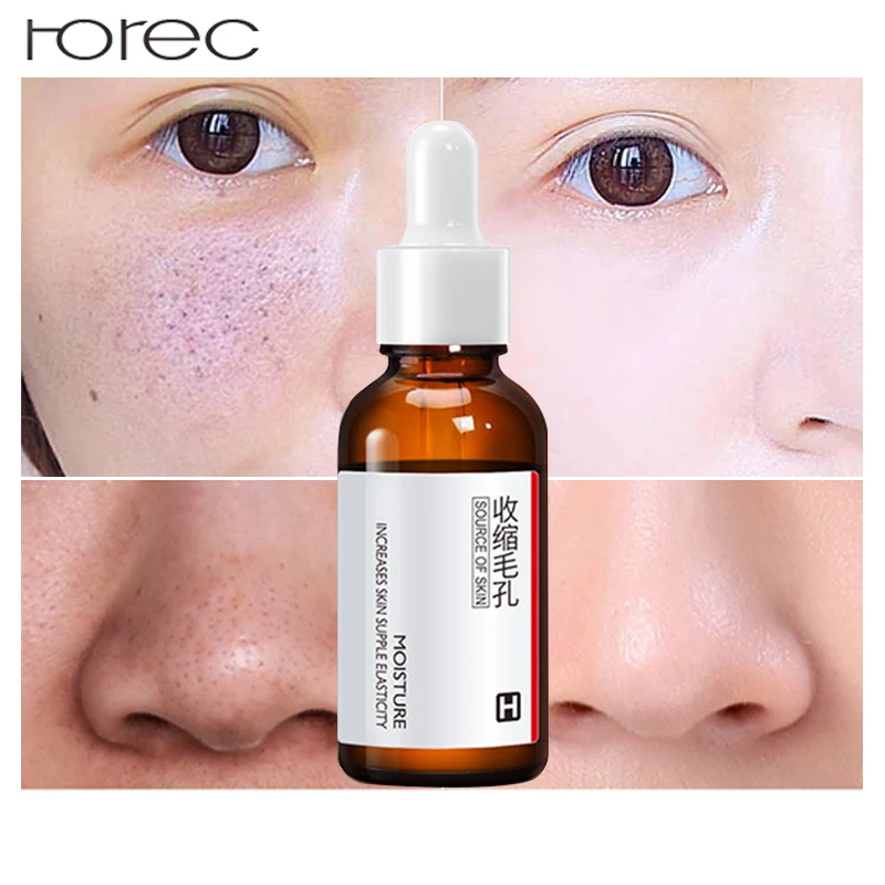 

ROREC Collagen Shrink Pores Face Serum Hyaluronic Acid Moisturizing Anti-Aging Wrinkle Essence Oil -Control Whitening Skin Care