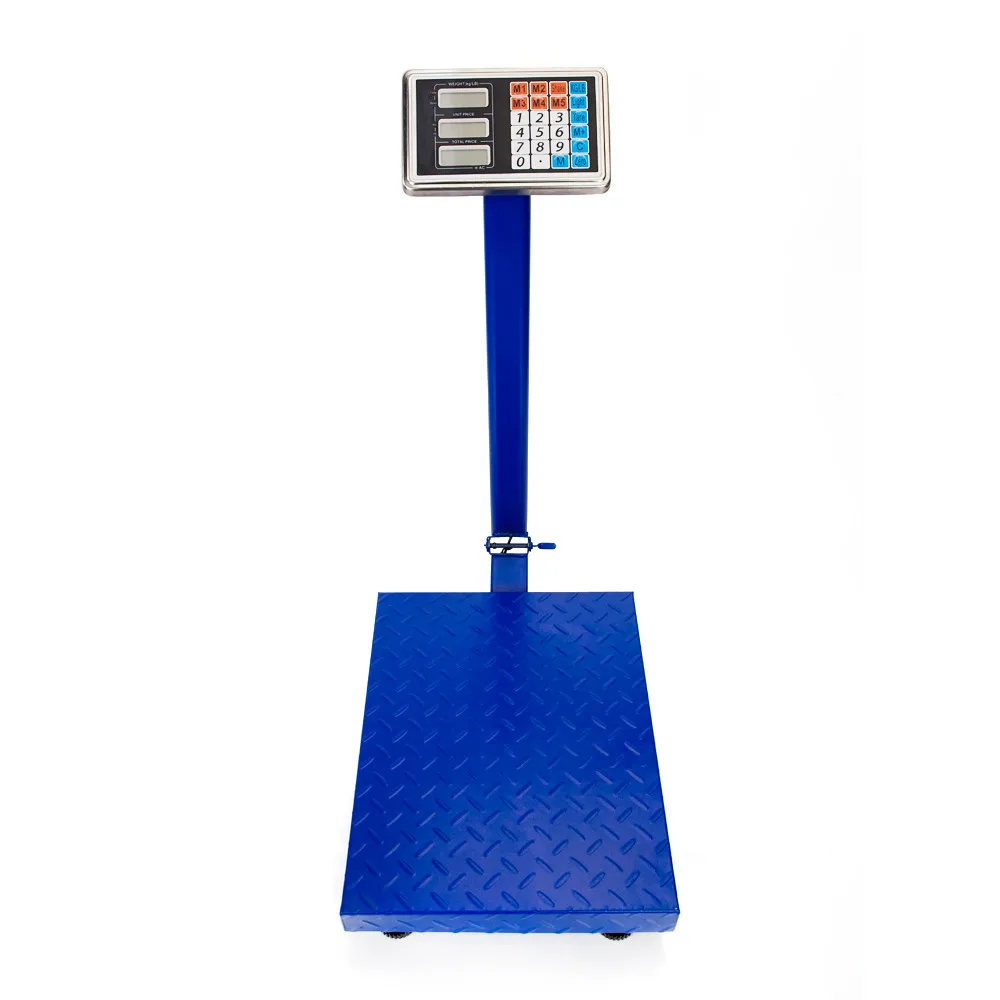 

300KG LCD Display Platform Scale Digital Folding Electronic Platform Scale Express Scales Weight Scale For Kitchen 110V US Plug