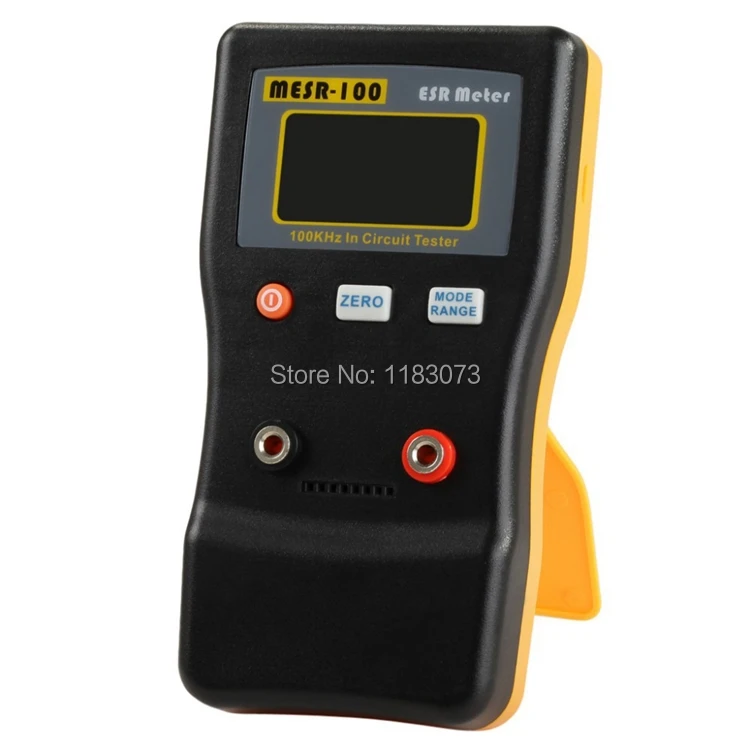 Teste de Capacitor Profissional Digital Capacitância Resistência Medidor Display Automático Lcd 100 Khz no Testador Circuito Esr - Image 4