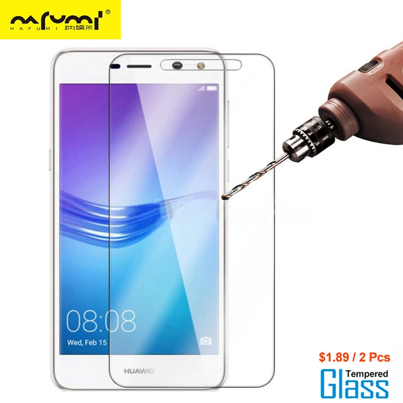 

2Pcs Tempered Glass For Huawei Y3 2017 Screen Protector For Huawei Y3 2017 Glass Huawei Y3 2018 Protective Phone Film
