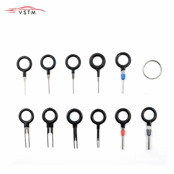 

2019 11 Pcs Auto Car Plug Circuit Board Wire Harness Terminal Extraction Pick Connector Crimp Pin Back Remove Tool