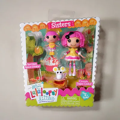 Новинка! 8 см мини куклы lalaloopsy с маленькими аксессуарами игрушки для девочек набор игровой домик игрушки подарки