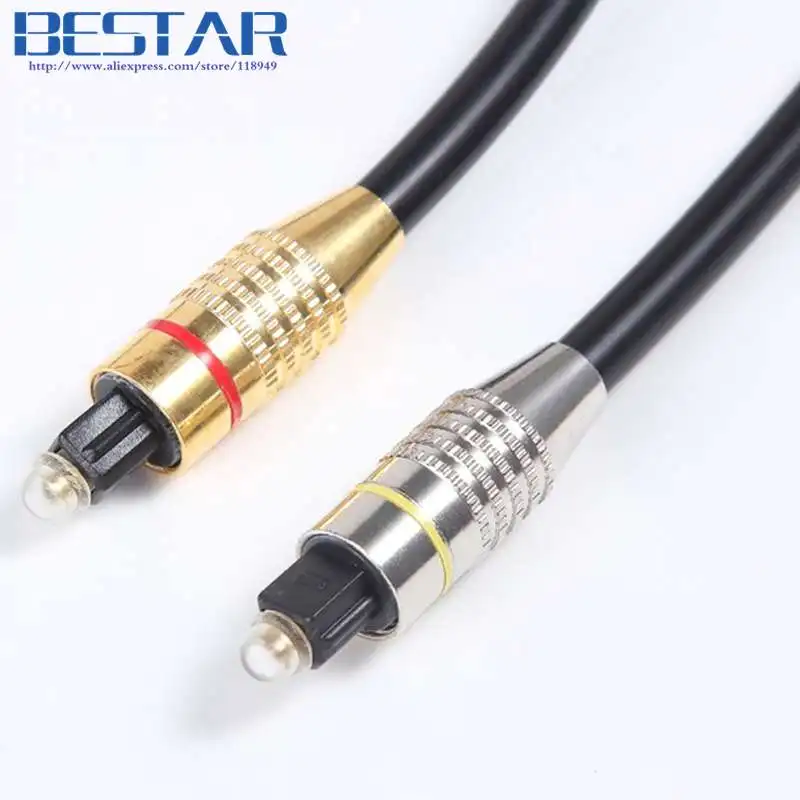 

OD6.0mm Digital Optical Optic Fiber Toslink Male to Toslink Male Audio Cable AV Cable 1m 1.5m 1.8m 3m 5m 8m 10m 15m 20m 25m 30m