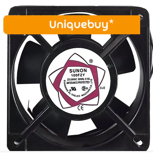 100FZY 220 В для вентилятора охлаждения Sunon 110 В/220 * 380 осевой подшипник