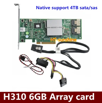 

Original2pcs for Dell H310 array card RAID card to send MINI-SAS line native support 4TB or less hard drive Free shipping