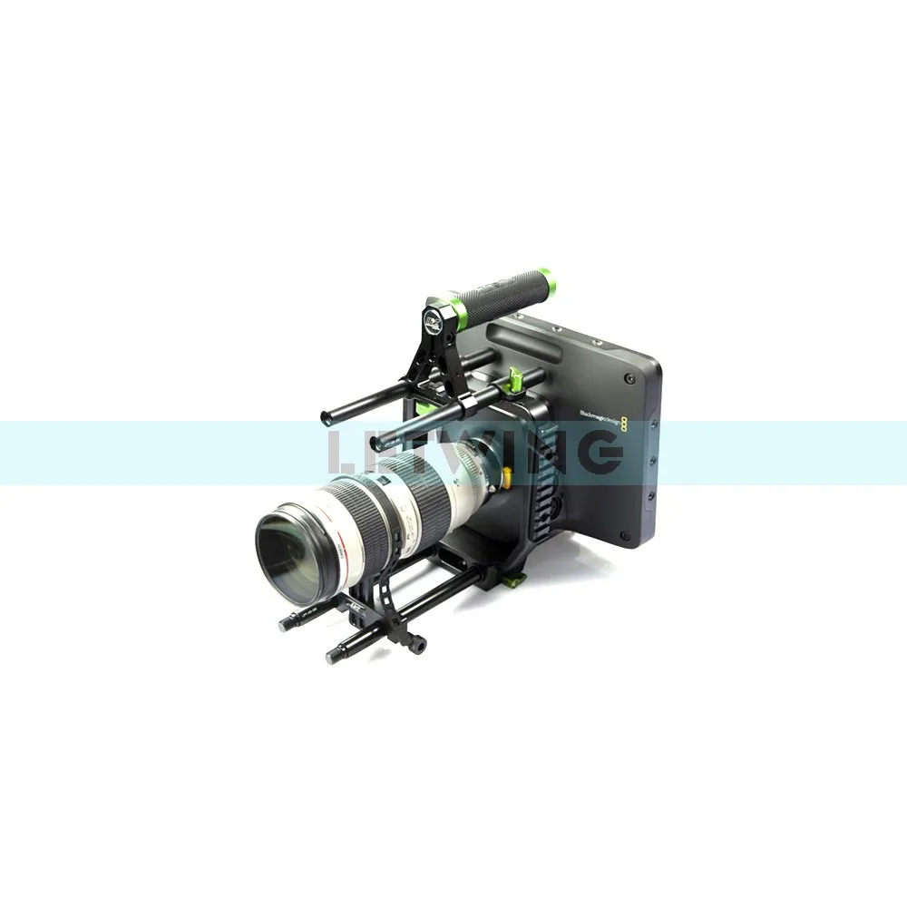 US $1.696.87 Lanparte Luxury BMCC03 Top Handle CageVMount VB150 BatteryQuick Release Shoulder Support Baseplate AB Follow Focus