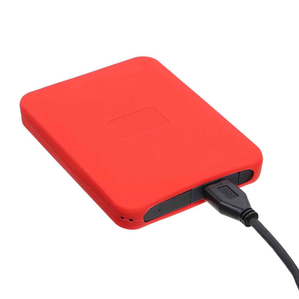 Портативный HDD SSD аксессуары 2,5 дюймов силиконовый чехол для жесткого диска защитный мягкий чехол для 2," WD внешний HDD SSD