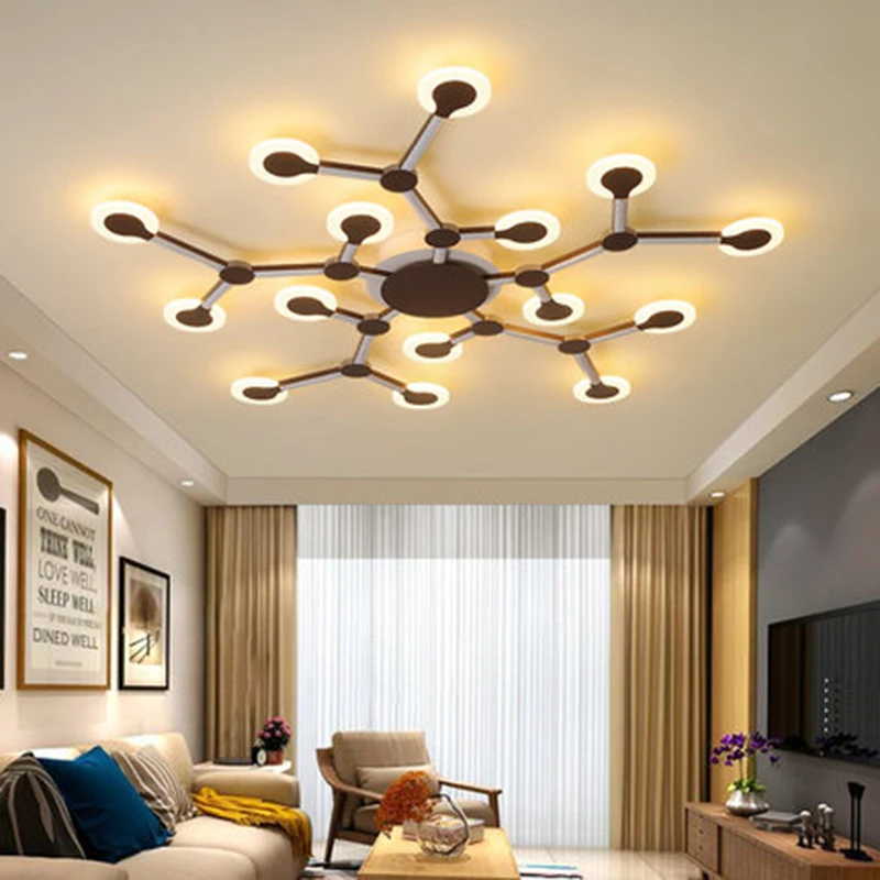 

Modern led chandeliers simple contemporary bedroom dining room light fixtures luxury lights for home hanging decorative lamp