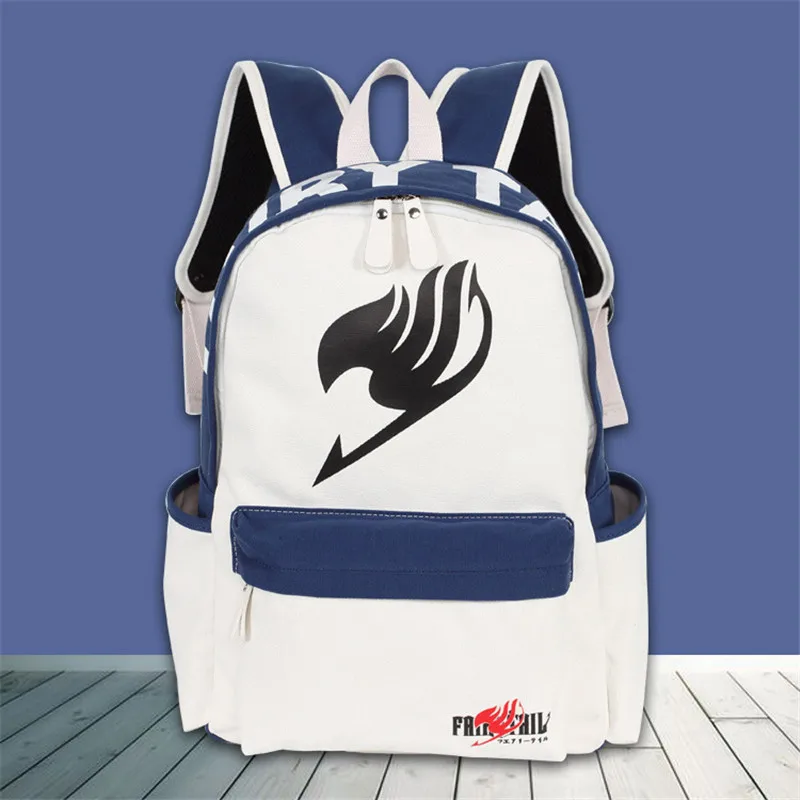 

2017 New Anime Backpack Cartoon FAIRY TAIL Cos Printing Backpack Women Backpack Canvas School Bags Travel Bags Laptop Backpack
