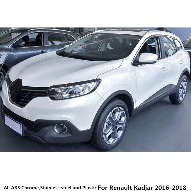 Для Renault Kadjar автомобильный глушитель внешний конец Хвостовая труба выпускной наконечник из нержавеющей стали Хвостовая рама 1 шт