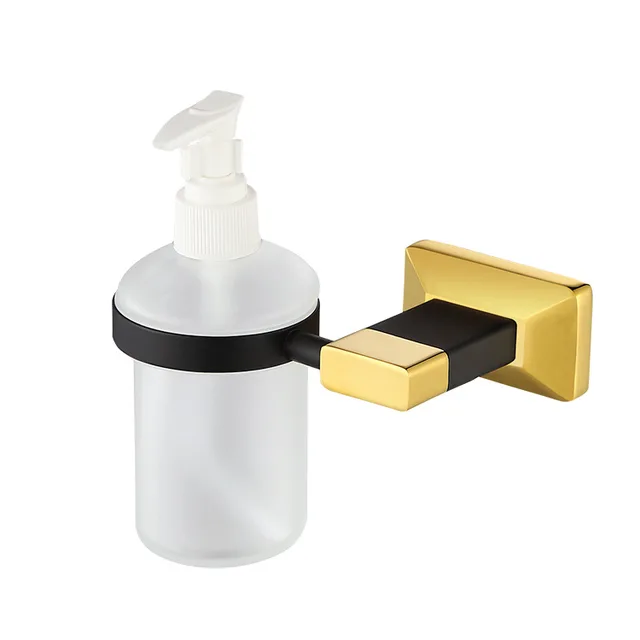 Luxury Gold And Black Br Copper Bathroom Toilet Liquid Soap Luxury Gold And Black Br Copper Bathroom Toilet Liquid Soap Dispensers Bottle Accessories Hardware