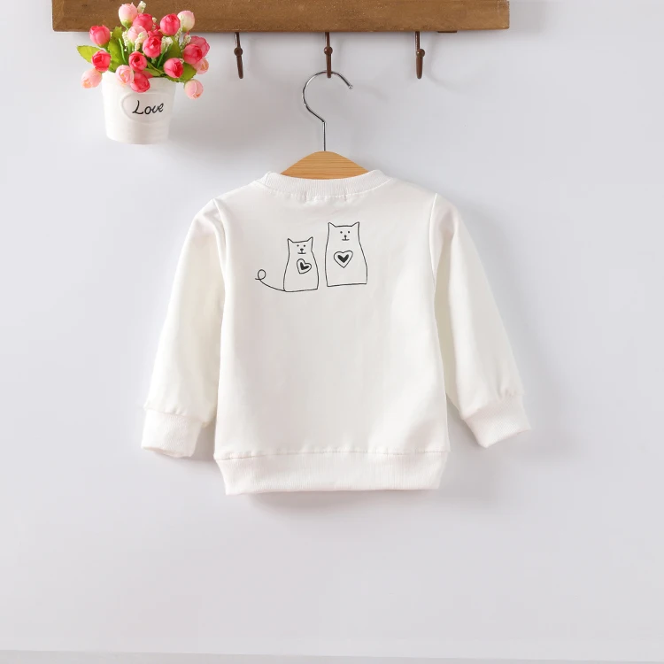 Детская Хлопковая футболка с длинным рукавом на осень/весну G031|long sleeve tshirt girls|baby