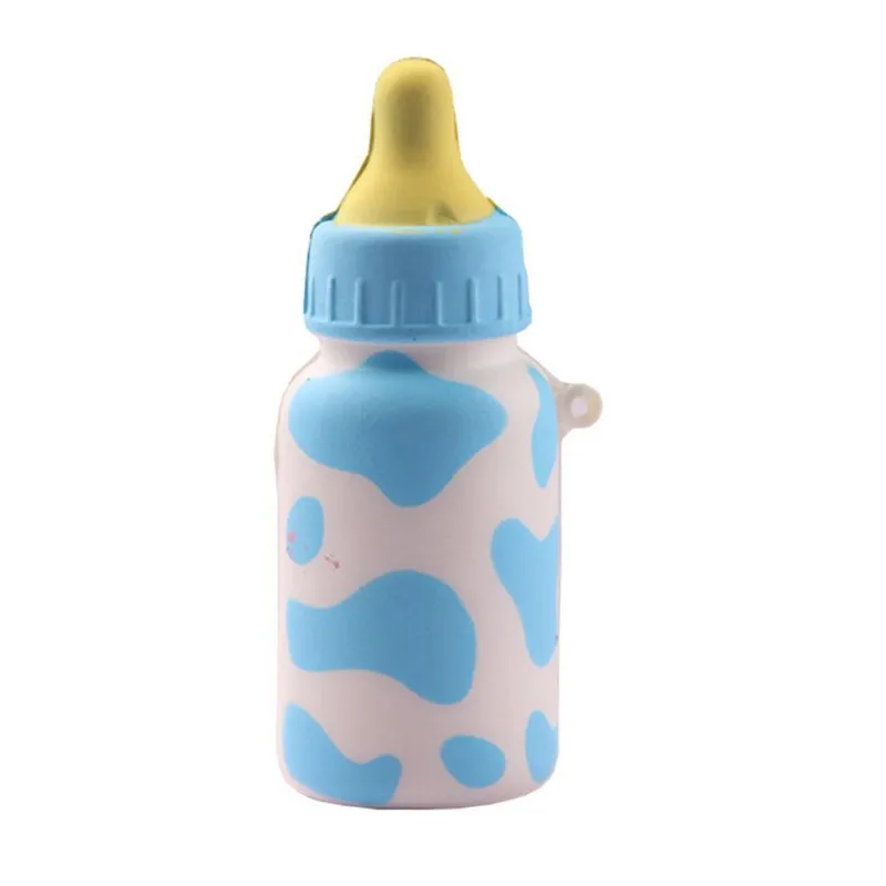 

Cute Soft PU Milk Bottle Pendant Phone Straps Charms Squishy Toys Random Color