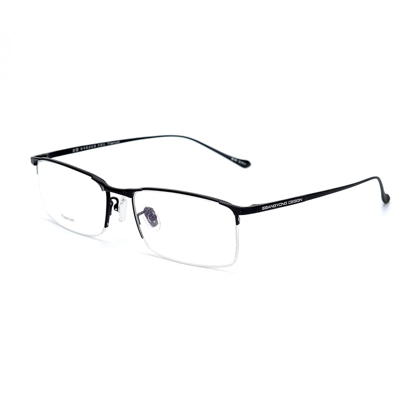 Titanium Glasses Frame Men Ultralight Square Myopia Prescription Eyeglasses Male Metal Full Optical Frame Eyewear S8803 Titanium Glasses Frame Men Ultralight Square Myopia Prescription Eyeglasses Male Metal Full Optical Frame Eyewear S8803