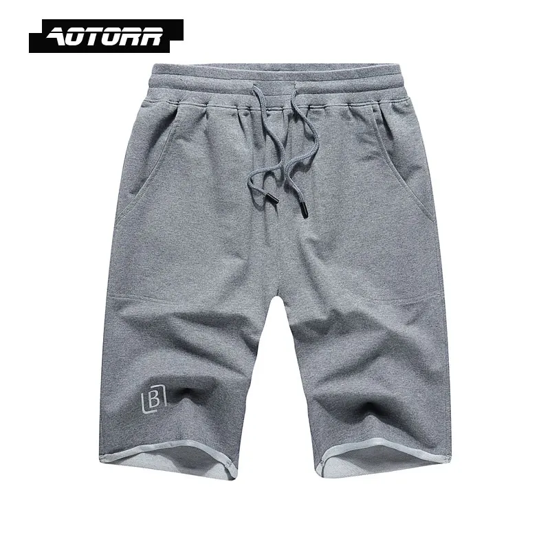 Мужские шорты для фитнеса летние модные шорты для отдыха мужские высотой до колена повседневные спортивные шорты мужские спортивные шорты