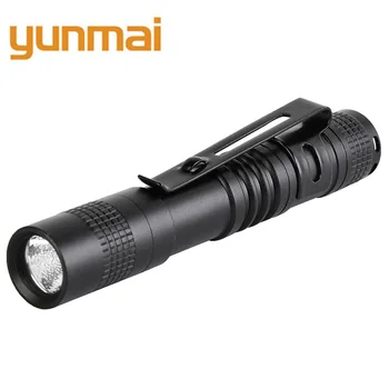 

yunmai Mini Penlight Q5 2000LM LED Flashlight Torch Pocket Light Waterproof Lantern AAA Battery Powerful Led For Walking B22