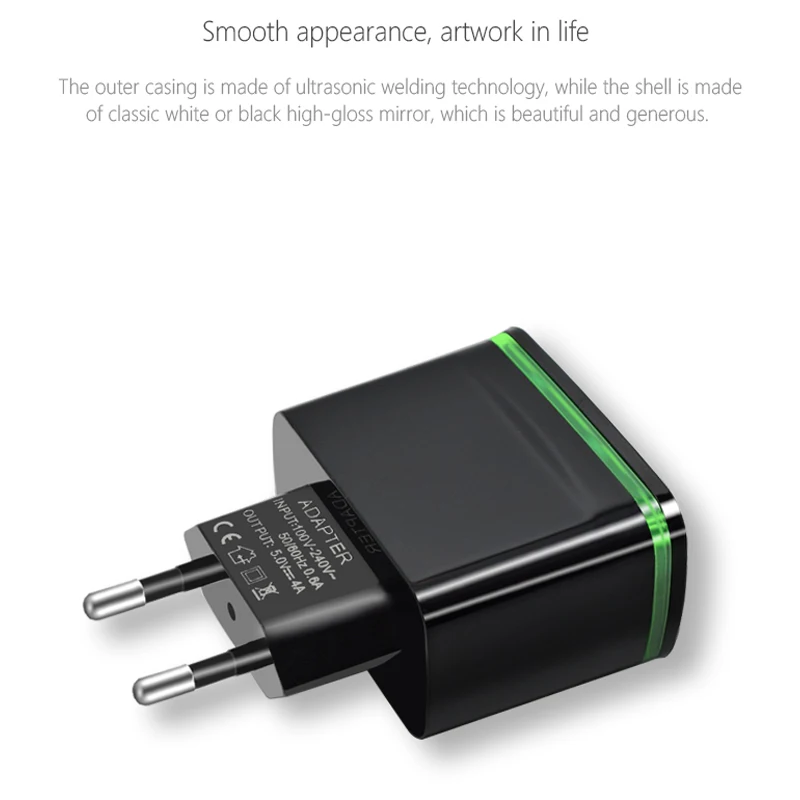 4 منافذ USB جدار شاحن الذكية محول السفر المحمولة الهاتف المحمول شحن سريع لل فون سامسونج X Xaiomi S8 شاحن جهاز 4 منافذ USB جدار شاحن الذكية محول السفر المحمولة الهاتف المحمول شحن سريع لل فون سامسونج X Xaiomi S8 شاحن جهاز