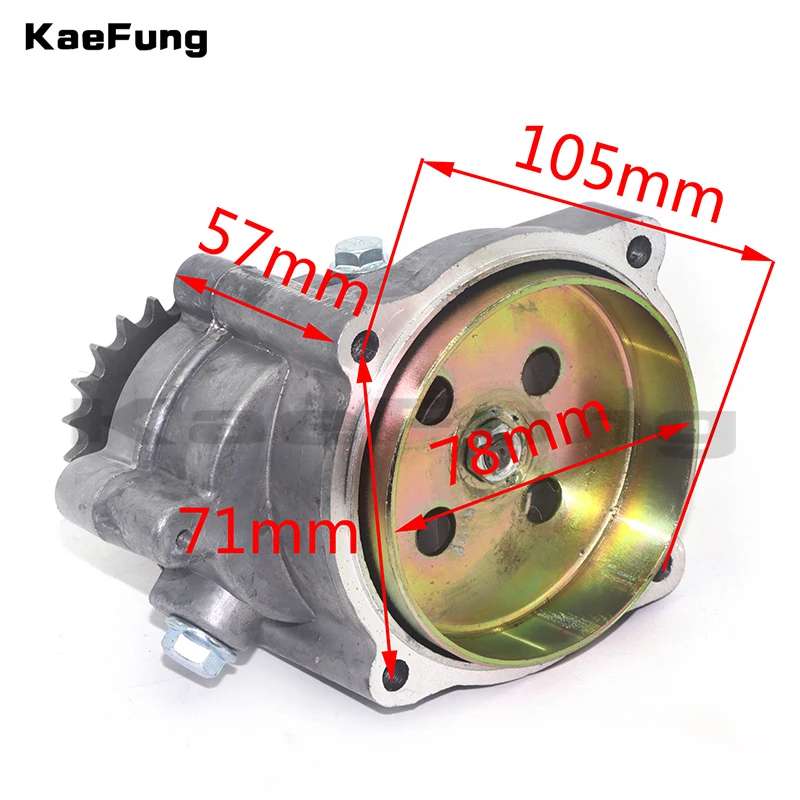 Caixa de Engrenagens do Cilindro da Embreagem T8f com 11 Dentada para 33cc Roda 43cc 49cc Haste ii Kart Mini Moto Bicicleta Sujeira Scooter Atv Buggy t 14 17 20 13 t8f com 11 t 14 t 17