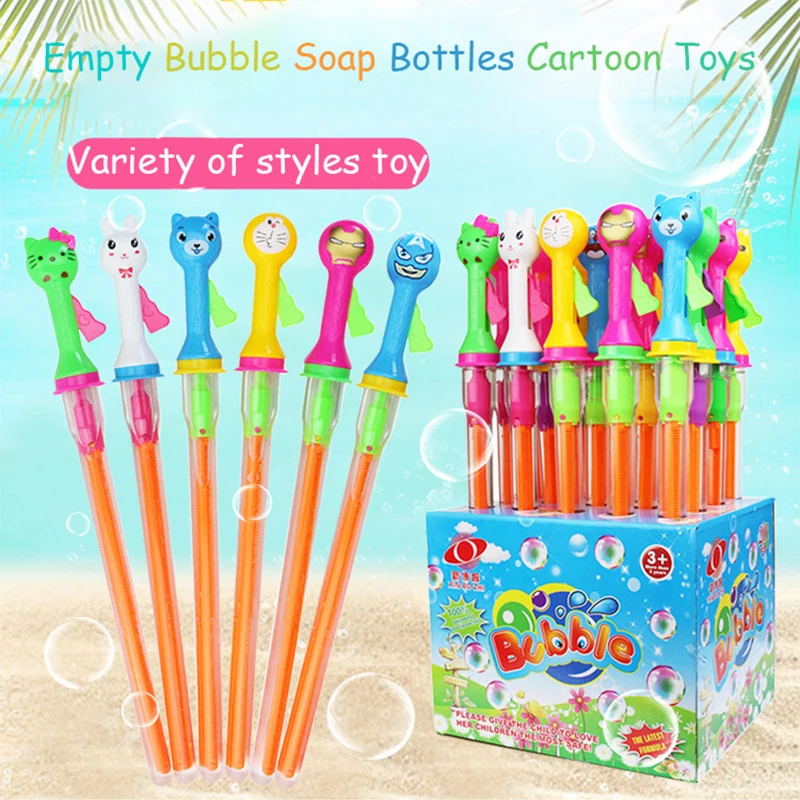 Empty Bubble Soap Bottles Toys Wedding Birthday Party Decoration Bubbles Maker Kids Outdoor Fun Water Blowing Toy For Children