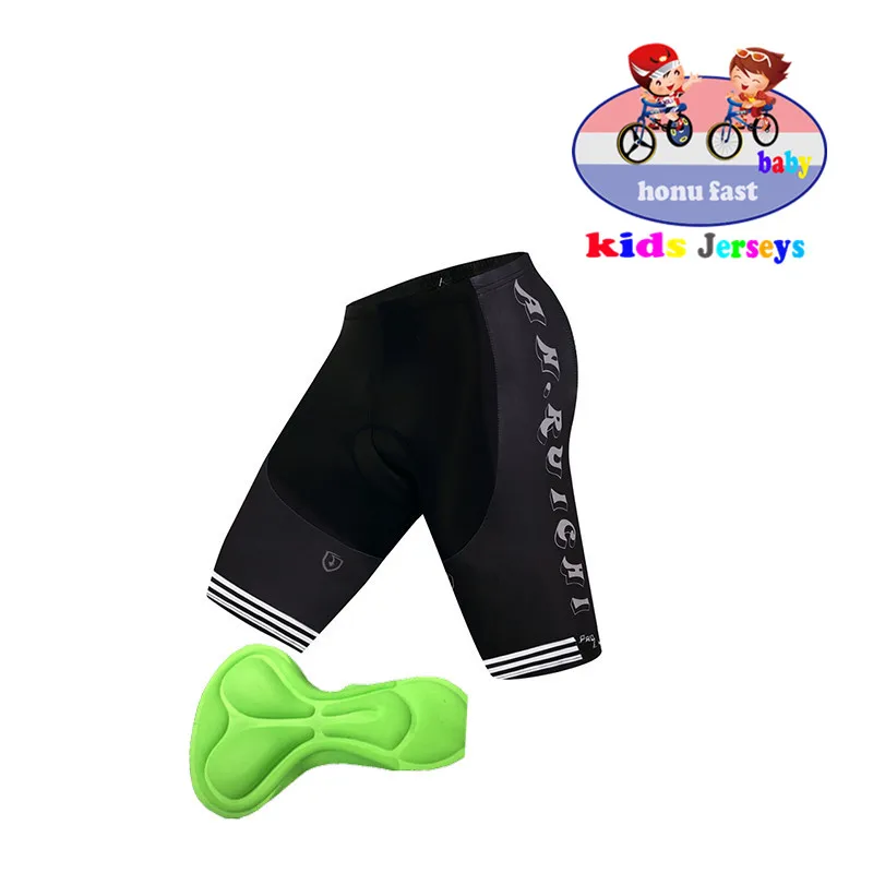 Детские шорты для велоспорта, горный велосипед, дорожный велосипед, 3D Мягкие Гелевые колготки, шорты, летние Ciclismo, черный, синий, зеленый, белый цвет, 17 видов стилей - Цвет: cycling pants 10