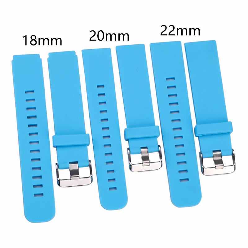 Waterproof Silicone Rubber Watch Strap – Quick Release in 5 Vibrant Colors