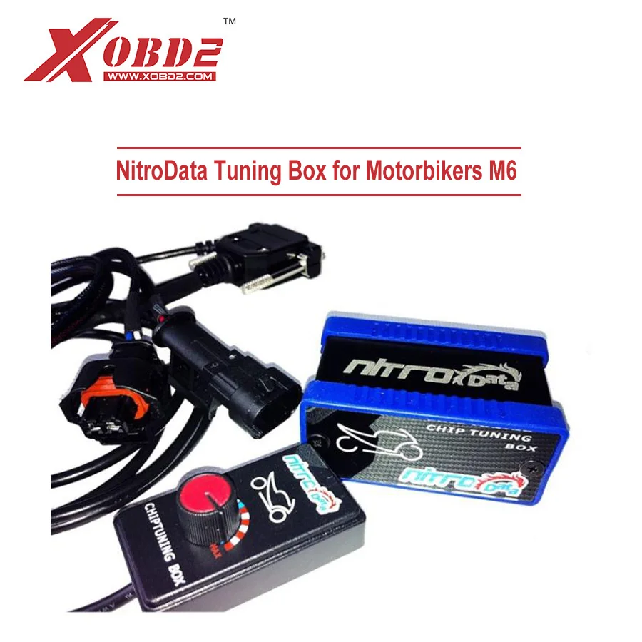 

NitroData Chip Tuning Box for Motorbikers M6 Bikes Power Box M6 for Getting More Power and Torque