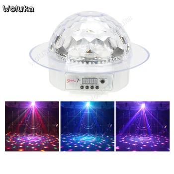 

4 in 1 Crystal Magic Disco Ball Light Stage Lighting Effect Bar Indoor Rotating Colorful Light Room KTV Flash CD50 W01