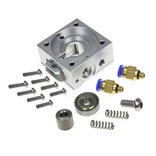 DIY Reprap бульдог цельнометаллический экструдер для 1,75 мм совместимый J-head MK8 экструдер удаленный, близкий для 3d принтеров частей