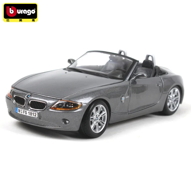 Bburago 1:24 Литой Сплав гоночный автомобиль модель игрушки для BMW Z4 Коллекция спортивных Металлический Игрушечный Автомобиль для мальчиков подарок с Оригинальная коробка