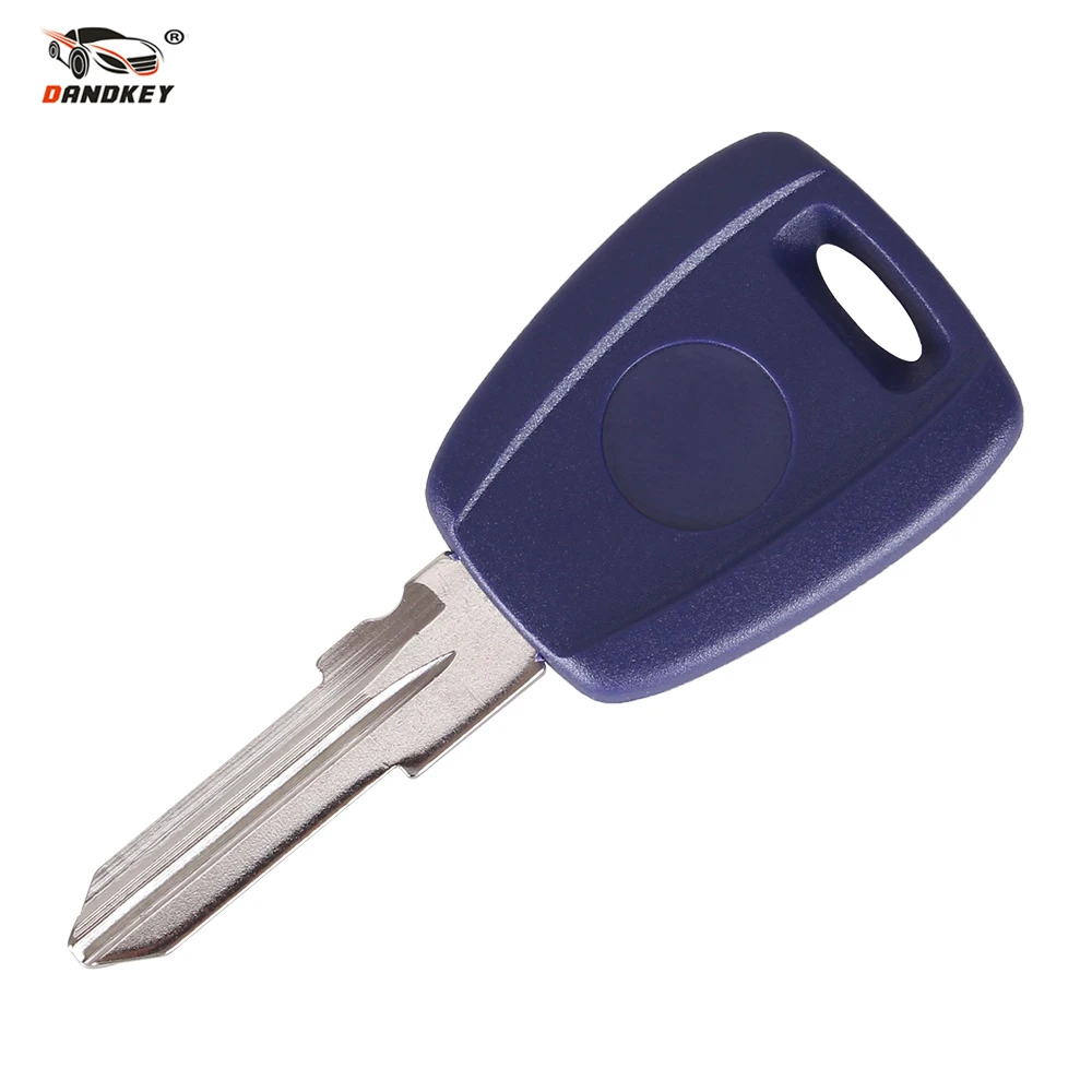 

DANDKEY 10ps/lot Transponder Ignition Car Key Cover Case No Chip For Fiat Punto Stilo Seicento Uncut Blade GT15R