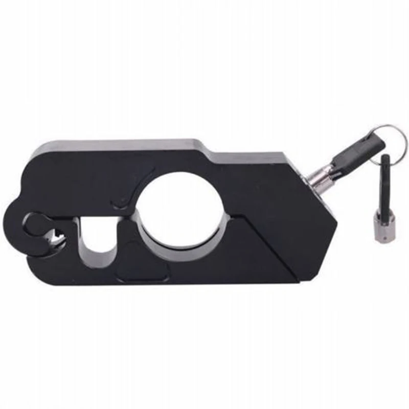 

Motorcycle Handlebar Grip Brake Lever Throttle Security Lock CNC Aluminum Lock Motorbike Handlebar Lever Lock Moto Accessories