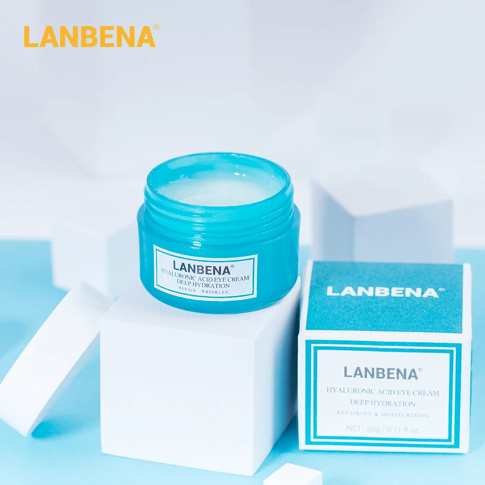 LANBENA Hyгиалуроновая кислота крем для глаз устраняет отечность мешки темный круг