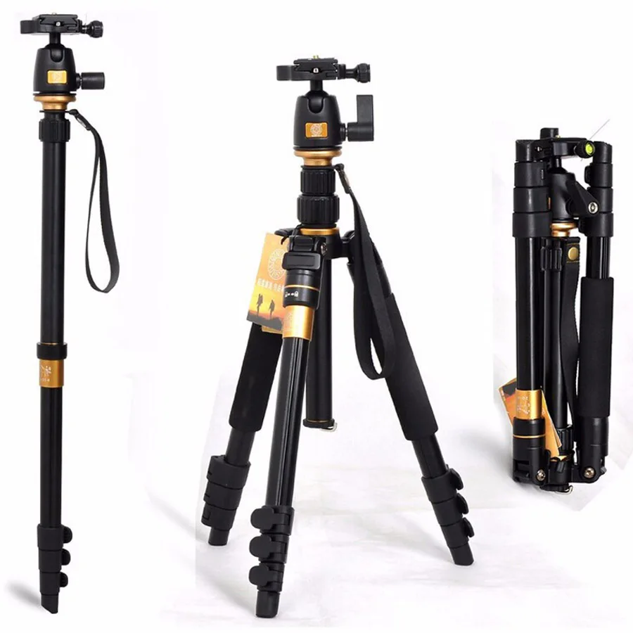 New Portable 10KG bear aluminium monopod stand professional camera tripods for slr video clip