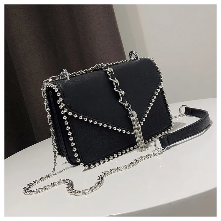 ombro feminina pequena bolsa sólida aleta crossbody