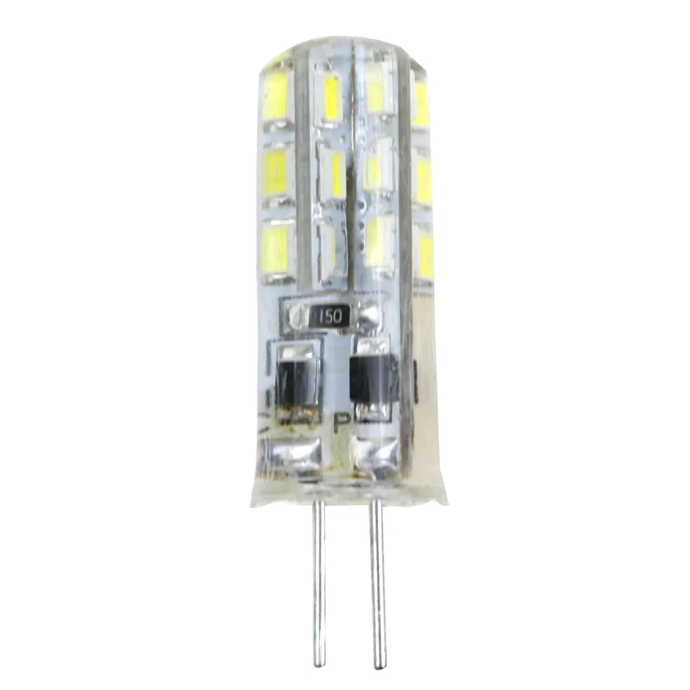 10 шт. G4 светодиодный лампы DC12V AC220V лампы 24 светодиодный s 3014 SMD 360 Угол луча хрустальная люстра Замена света для домашнего освещения 20 Вт JQ