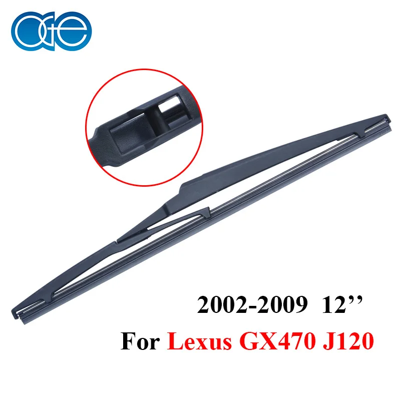 Oge 12'' Windshield Rear Wiper Blades For Lexus GX470 J120 2002 2009