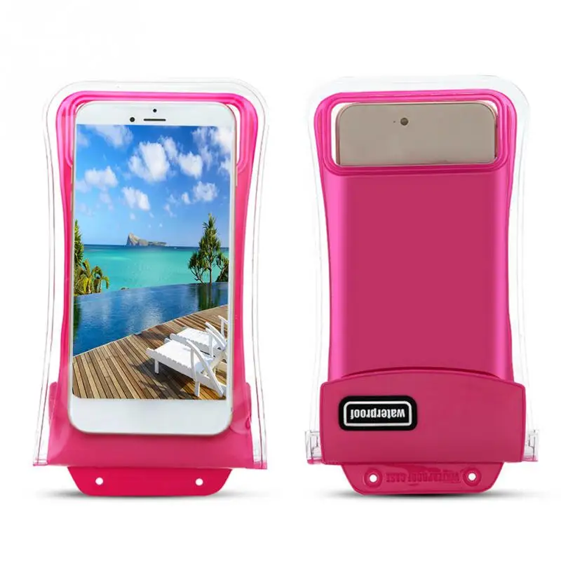 Universal Waterproof Mobile Phone Floating Case Diving Swimming Phone