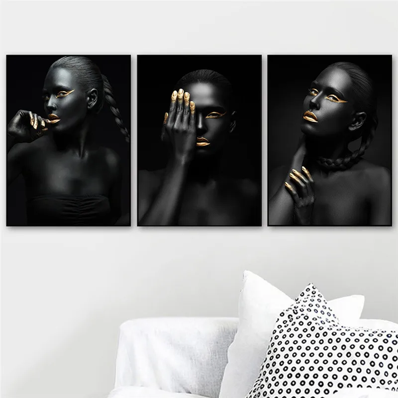 

fashion Week Beauty Shop Modern Sexy Women Art Canvas Painting Prints Lip Makeup Posters Wall Decorative Picture For DecorHD1974