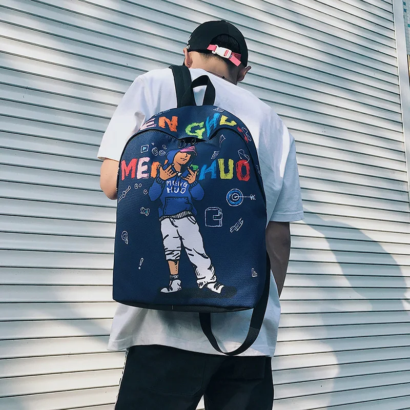 Menghuo 2018 New Fashion Women School Bag 3D Full Printing School Backpack Bag for Girls Women Backpack Men Travel Bags Mochilas (60)